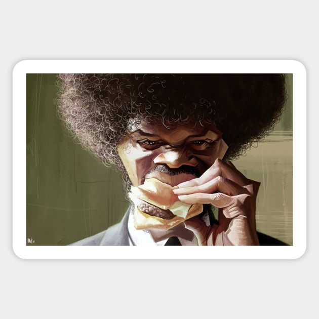 Big Kahuna Burger Sticker by metmangindaan